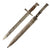 Original U.S. Philippine - American War Model 1892 Krag Rifle Bayonet and 2nd Pattern Scabbard - Dated 1901 Original Items