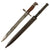 Original U.S. Banana Wars Model 1892 Krag Rifle Bayonet and 2nd Pattern Scabbard - Dated 1903 Original Items