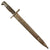 Original U.S. Philippine - American War Model 1892 Krag Rifle Bayonet and 2nd Pattern Scabbard - Dated 1902 Original Items