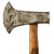 Original U.S. / British Colonial Era Blacksmith Hand Forged Trade Tomahawk & Shaft Original Items