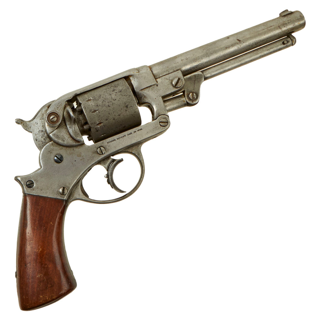 Original U.S. Civil War Starr Arms M1858 .44 Double Action Army Percussion Revolver - Serial 7205 Original Items