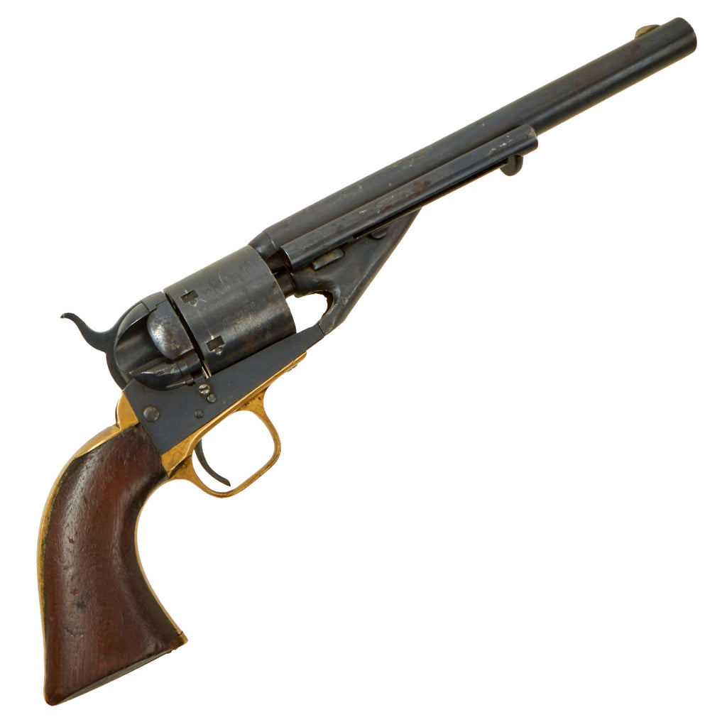 Original U.S. Civil War Era Navy Proofed Colt Model 1851 Navy Richards-Mason .38 Rimfire Cartridge Factory Converted Revolver - Serial 4382 Original Items