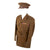 Original British WWII Uniform, Medal & Ephemera Grouping of Major James Francis Gates, Royal Corps of Signals with Trench Whistle & Letter of Commendation Original Items