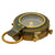 Original British WWI Named Officer's Verner's Pattern VIII Prismatic Compass in Leather Carrier by French & Son Ltd. - Both Dated 1917 Original Items