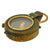 Original British WWI Named Officer's Verner's Pattern VIII Prismatic Compass in Leather Carrier by French & Son Ltd. - Both Dated 1917 Original Items