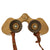 Original German WWII 6x30 Dienstglas Binoculars in Ordnance Tan by Swarovski with Tied Neck Strap Original Items