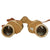 Original German WWII 6x30 Dienstglas Binoculars in Ordnance Tan by Swarovski with Tied Neck Strap Original Items