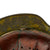 Original German WWII Heer Army Single Decal M40 Helmet with Worn Camouflage and 1940 Dated 56cm Liner - ET64 Original Items