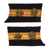 Original Japanese WWII Imperial Japanese Navy Lieutenant Shoulder Board & Collar Tab Lot - 4 Items Total Original Items