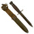 Original U.S. WWII M4 Bayonet for the M1 Carbine by IMPERIAL with Updated M8 Scabbard by B.M. Co. Original Items