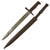 Original U.S. Spanish-American War Model 1892 Krag Rifle Bayonet and Scabbard - Dated 1898 Original Items