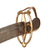 Original American Revolutionary War Continental Stirrup Hilt Mounted Dragoon Saber with Wire-Wrapped Leather Grip Original Items