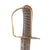Original American Revolutionary War Continental Stirrup Hilt Mounted Dragoon Saber with Wire-Wrapped Leather Grip Original Items
