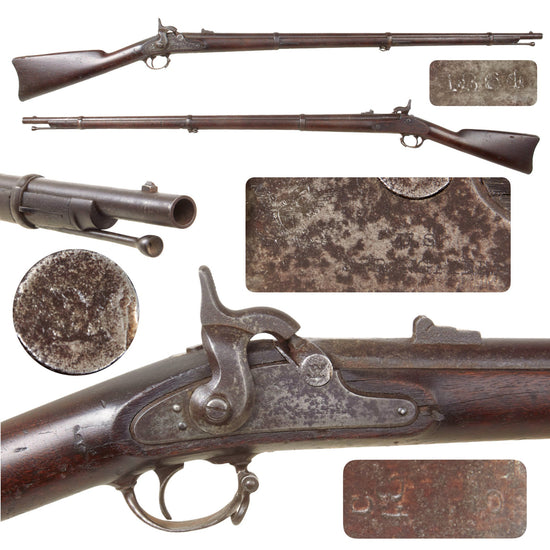 Original U.S. Civil War Springfield Model 1863 Transitional Type Rifled Musket by Springfield Armory - dated 1864 Original Items