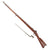 Original U.S. Civil War Springfield Model 1861 Rifled Musket by Springfield Arsenal with Socket Bayonet - Dated 1862 Original Items