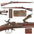 Original U.S. Springfield Trapdoor Model 1873 Cadet Rifle with Standard Ramrod Made in 1878 - Serial 97575 Original Items