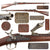 Original U.S. Springfield Trapdoor Model 1884 / 1888 Round Rod Bayonet Rifle Made in 1892 - Serial 536421 Original Items