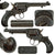 Original U.S. Colt M1877 .38cal Lightning Revolver with 5" Barrel made in 1888 - Serial 65385 Original Items