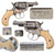 Original U.S. Colt M1877 .38cal Lightning Revolver Made in 1879 with 2 1/2" Barrel and Ivory Grips - Matching Serial 18806 Original Items