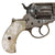 Original U.S. Colt Nickel Plated M1877 .38cal Lightning Revolver Made in 1882 with 2 1/2" Barrel and Mother of Pearl Grips - Matching Serial 34291 Original Items