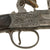 Original 18th Century English Queen Anne Flintlock Pistol by Joseph Bunney with Turn-Off Barrel, Figured Wood Grip, and Grotesque Butt Cap - Circa 1780 Original Items