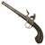Original 18th Century English Queen Anne Flintlock Pistol by Joseph Bunney with Turn-Off Barrel, Figured Wood Grip, and Grotesque Butt Cap - Circa 1780 Original Items