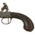 Original 18th Century English Queen Anne Flintlock Pistol by Joseph Bunney with Turn-Off Barrel, Figured Wood Grip, and Grotesque Butt Cap - Circa 1780 Original Items