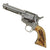 Original U.S. Colt Nickel Plated .45cal Single Action Army 4 3/4" Barrel Revolver Made in 1897 with Stag Grips - Serial 169130 Original Items