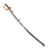 Original U.S Civil War M-1840 "Wrist Breaker" Heavy Cavalry Saber with Restored Grip & Scabbard - Likely German-Made Original Items
