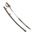 Original U.S. Civil War Model 1860 Light Cavalry Saber with Scabbard by Ames of Chicopee, Mass. - Dated 1863 Original Items