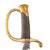 Original U.S. Civil War M-1840 Light Artillery Officers Saber by Ames Mfg. Co. with Scabbard and Nickeled Blade - Likely Dated 1862