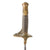 Original U.S. Civil War M1850 Foot Officer Sword with Patterned Leather Grip & Etched Blade Original Items