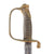 Original U.S. Civil War M1850 Foot Officer Sword with Patterned Leather Grip & Etched Blade Original Items
