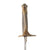 Original U.S. Civil War M1850 Foot Officer Sword with Patterned Leather Grip & Etched Blade Original Items