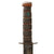 Original U.S. WWII USMC Early Blade-Marked Mark 2 KA-BAR Fighting Knife in Leather Sheath with Replaced Pommel Original Items