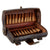 Original U.S. Indian Wars M1874 .45/70 McKeever Cartridge Box with NGP Pennsylvania National Guard Embossing - Springfield Trapdoor Rifle Original Items