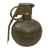 Original U.S. Vietnam War Era M67 Practice Fragmentation Hand Grenade with M213 Fuze in Original Husk - Inert Original Items