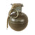 Original U.S. Vietnam War Era M67 Practice Fragmentation Hand Grenade with M213 Fuze in Original Husk - Inert Original Items