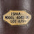Original U.S. GWOT ISPRA Model No. 404D P Blast Dispersion Dust Grenade Sample Room Specimen - Inert Original Items