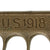 Original U.S. WWI Model 1918 French Made Mark I Trench Knife by AU LION with Correct Steel Scabbard - Excellent Original Items