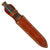 Original British WWII Private Purchase Dagger by “Eye” Taylor Witness of Sheffield England with Custom Engravings and Leather Belt Sheath - Popular Among U.S. Soldiers Original Items