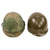 Original U.S. Vietnam War M1 Helmet with 1969 Dated Camouflage Cover and Liner - Nixon Agnew Pin