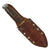 Original U.S. WWII Theater-Made Bowie Knife with Sheath - Named J.L. Casale Original Items