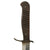 Original German WWI Trench Fighting Knife with Ribbed Grips & Original Rolled Steel Scabbard Original Items