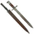 Original U.S. Spanish-American War Model 1892 Krag Rifle Bayonet and Scabbard - Dated 1897 - Excellent Original Items