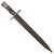 Original U.S. Spanish-American War Model 1892 Krag Rifle Bayonet and Scabbard - Dated 1897 - Excellent Original Items