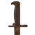 Original U.S. WWII M1942 16" Garand Rifle Bayonet by Utica Cutlery with M3 Scabbard - Dated 1942 Original Items