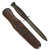 Original U.S. WWII Case Stiletto “OSS Commando” Fighting Knife With Correct Leather Sheath Original Items