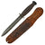 Original U.S. WWII Case Stiletto “OSS Commando” Fighting Knife With Correct Leather Sheath Original Items