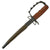 Original U.S. WWI M1917 Knuckle Duster Trench Knife with Reproduction Scabbard Original Items